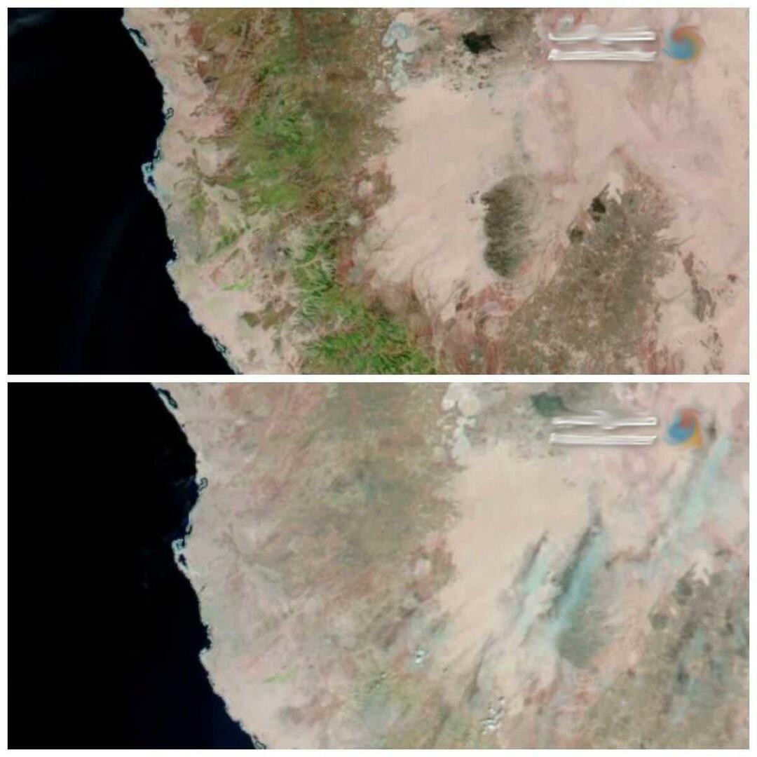 Lo stato finale della Mecca si riflette nelle immagini satellitari