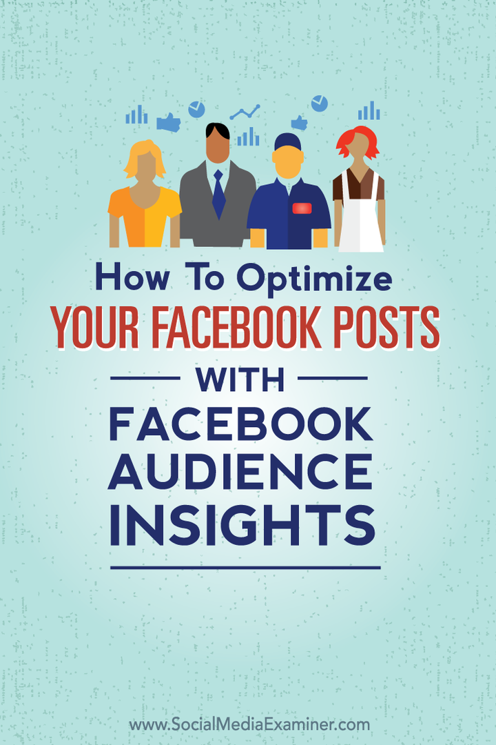 Come ottimizzare i tuoi post su Facebook con Facebook Audience Insights: Social Media Examiner