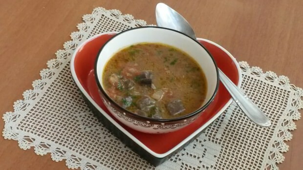 ricetta della zuppa di fegato