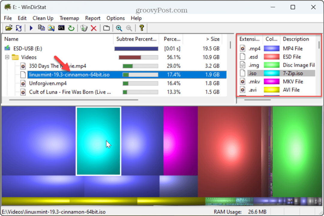 File di grandi dimensioni su Windows 11