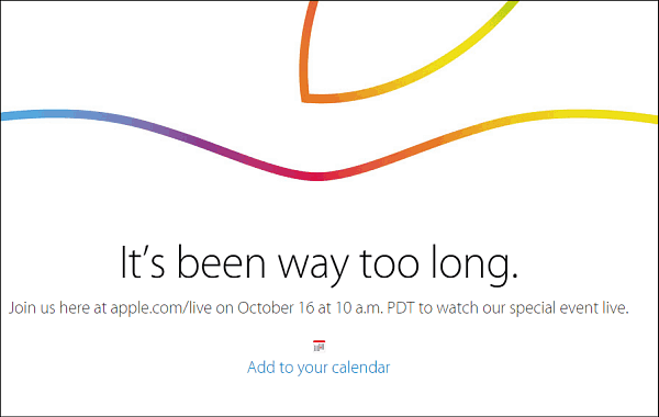Apple è in diretta streaming il suo evento domani