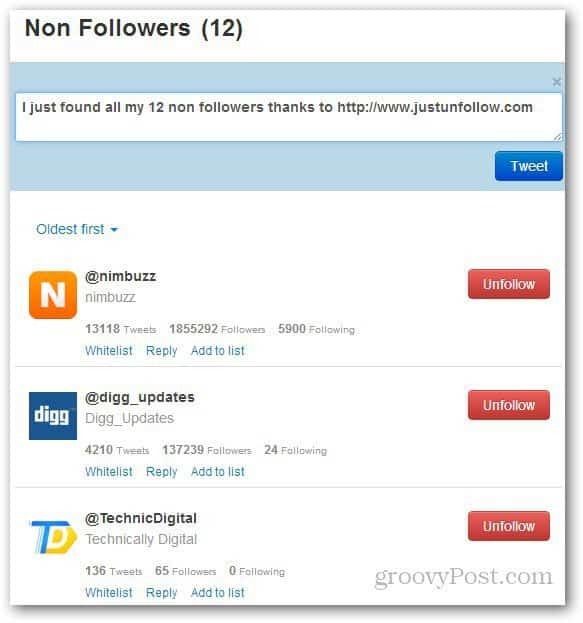 Tre app che tengono traccia dei follower persi su Twitter