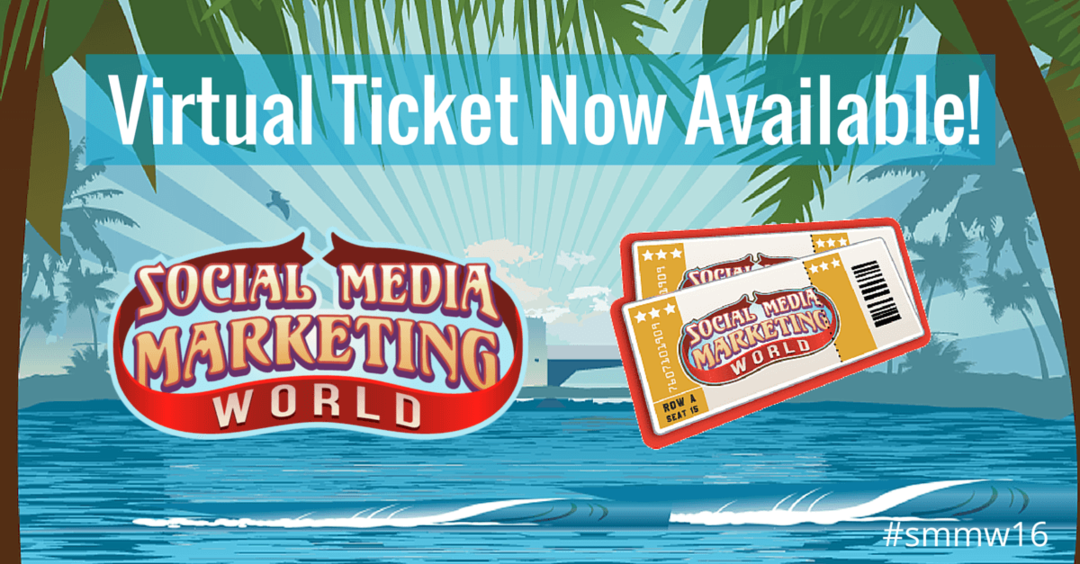 biglietto virtuale social media marketing world 2016