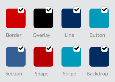 Scegli i colori del layout per il tuo progetto RelayThat.