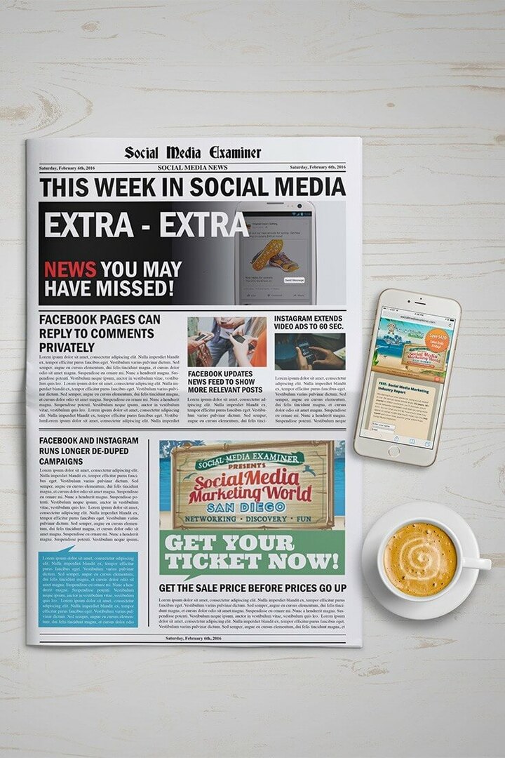 Le pagine di Facebook possono rispondere ai commenti in privato: Questa settimana sui social media: Social Media Examiner