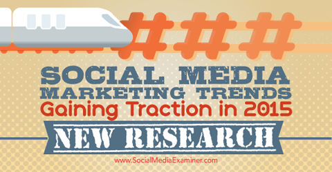 ricerca sulle tendenze del marketing sui social media