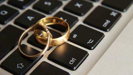 È possibile sposarsi incontrandosi online? È lecito incontrarsi e sposarsi sui social?