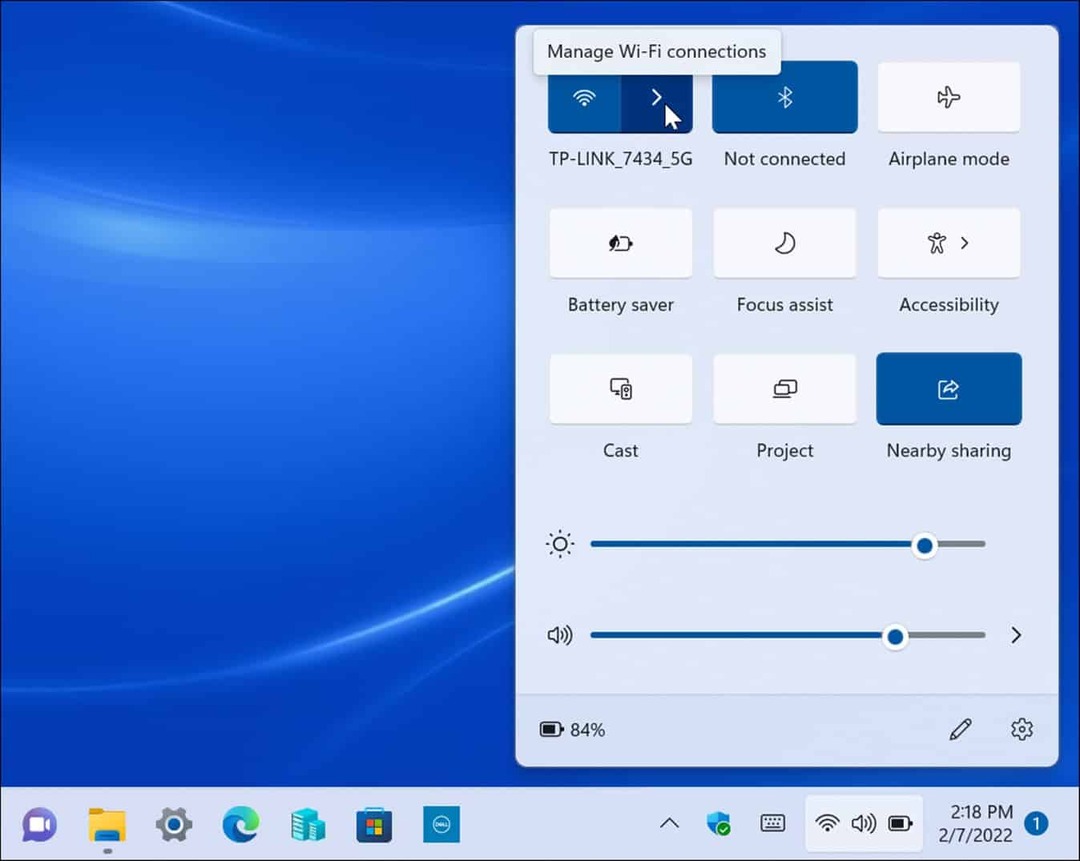 dimentica una rete wi-fi su Windows 11