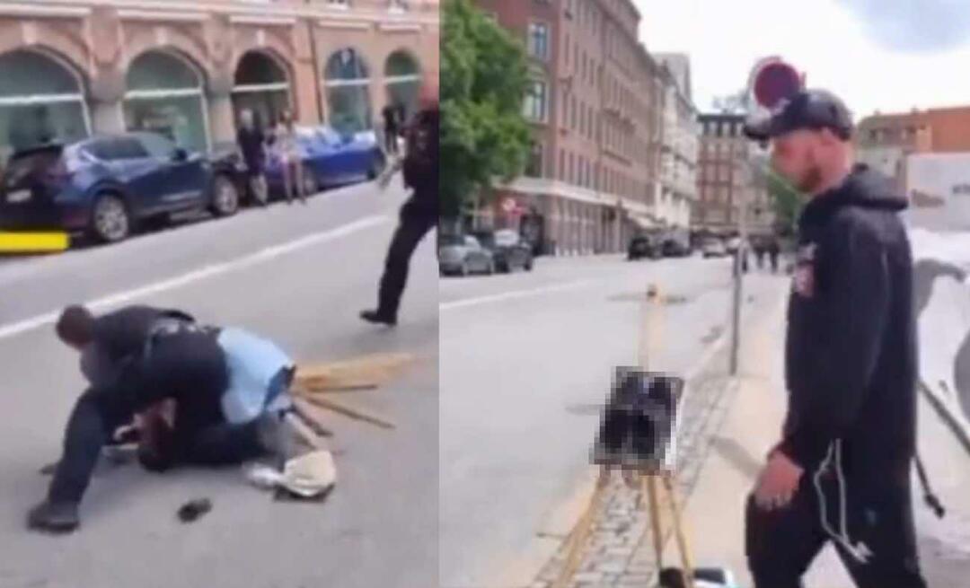 Violenza della polizia contro le donne che non vogliono permettere il rogo del Corano in Danimarca!