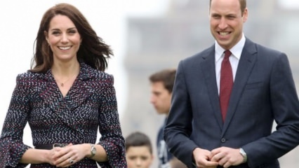 Il principe William e Kate Middleton hanno lasciato i loro figli a scuola a piedi!