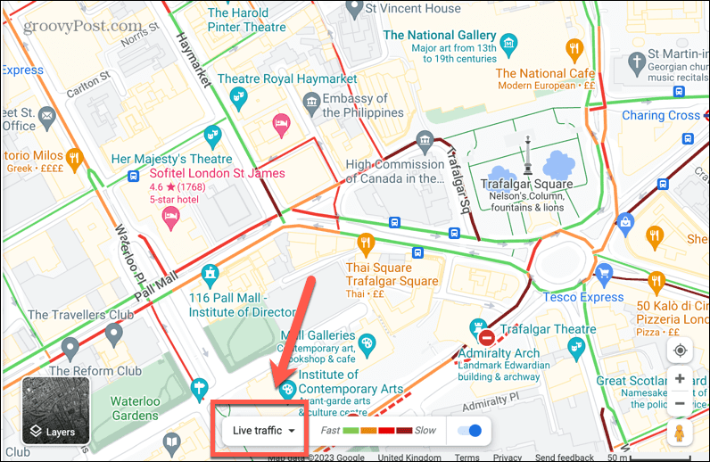 google maps traffico in tempo reale