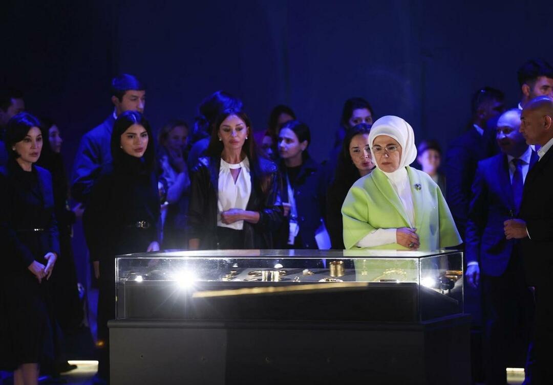 Emine Erdoğan ha incontrato le mogli dei leader