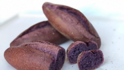 Che cos'è il pane viola? Cosa c'è nel pane viola? Ricetta facile per il pane viola