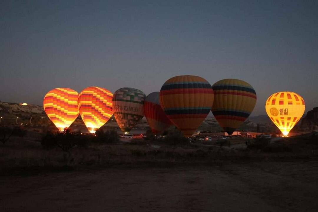 550mila turisti hanno osservato la Cappadocia dal cielo