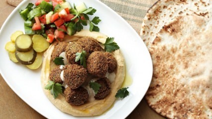 Deliziosa ricetta di falafel