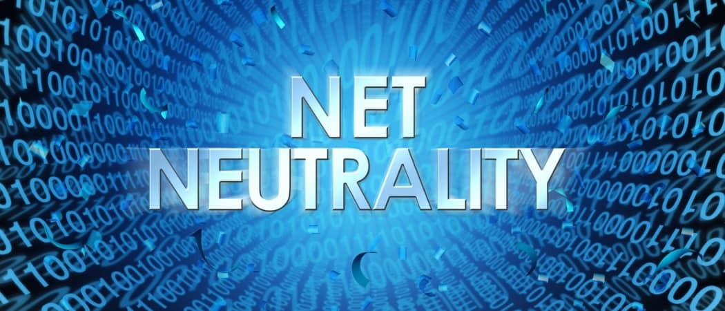 Che cos'è la neutralità della rete?