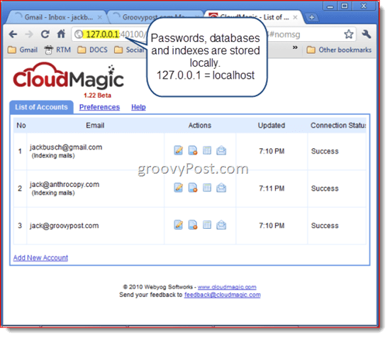 CloudMagic: Ricerca Gmail istantanea