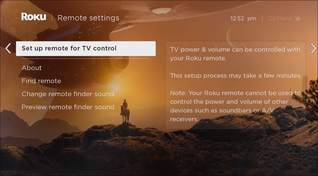 controlla la TV con il telecomando Roku
