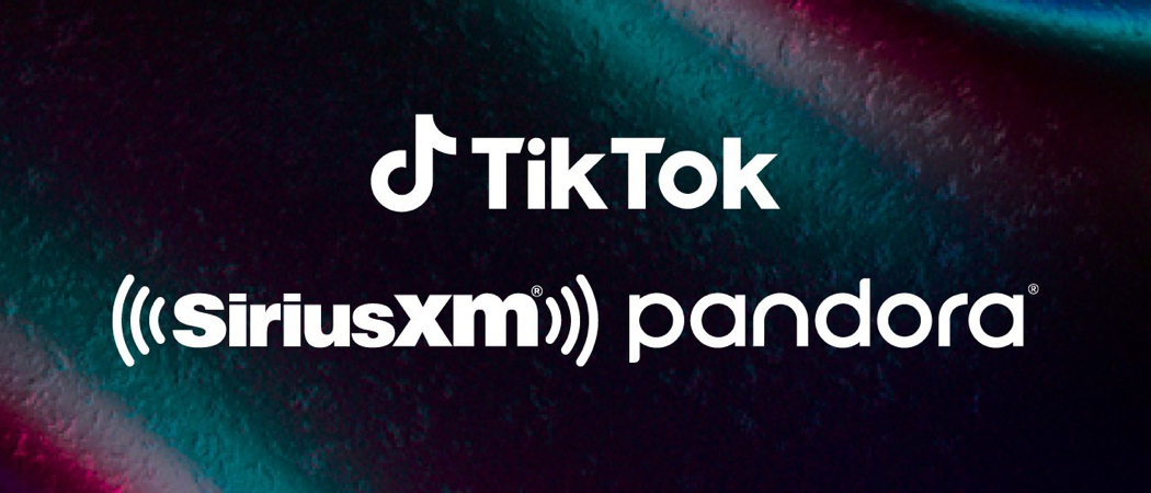 TikTok, SiriusXM, Pandora - Per gentile concessione di PR Newswire