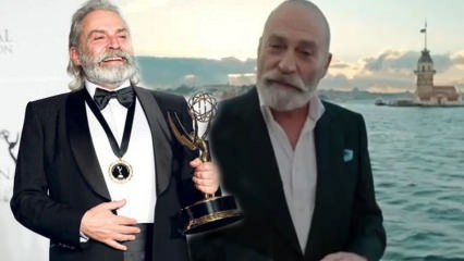 Haluk Bilginer ha annunciato il premio Emmy davanti alla Torre della fanciulla!
