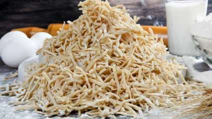Come preparare i noodles più semplici? Suggerimenti per tagliare e cuocere le tagliatelle