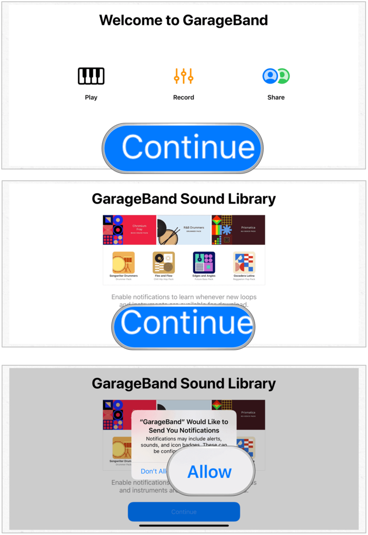 GarageBand si installa su iPhone