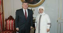 La First Lady Erdoğan ha incontrato il vice segretario generale delle Nazioni Unite!