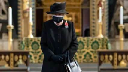 La regina Elisabetta è stata mostrata in una maschera per la prima volta in pubblico!