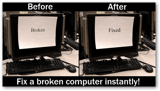 Risolvi tutti i problemi del computer con questo semplice trucco!