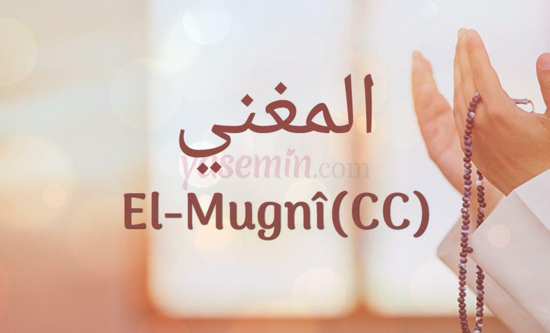 Cosa significa Al-Mughni (c.c)? Quali sono le virtù di Al-Mughni (c.c)?