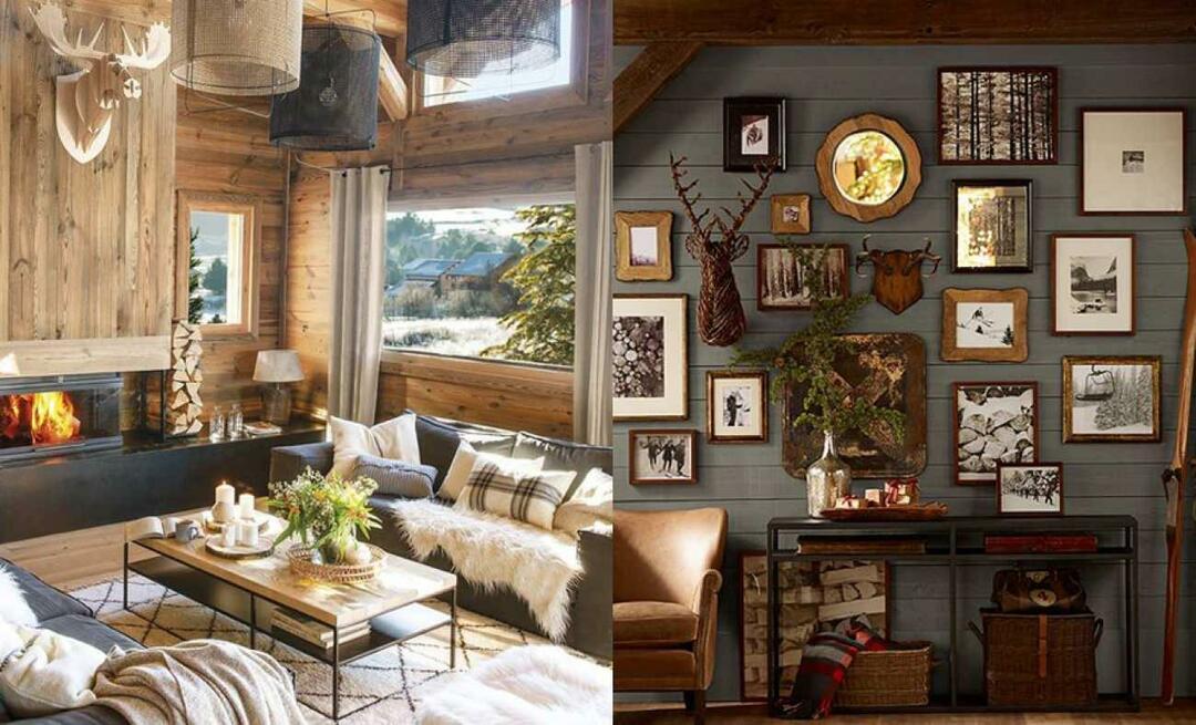 Cos'è lo stile chalet? Come realizzare decorazioni per la casa in stile chalet?