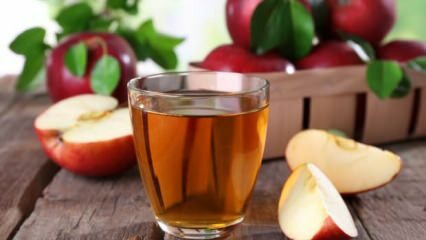 Quali sono i vantaggi di Apple? Se metti la cannella nel succo di mela e bevi ...