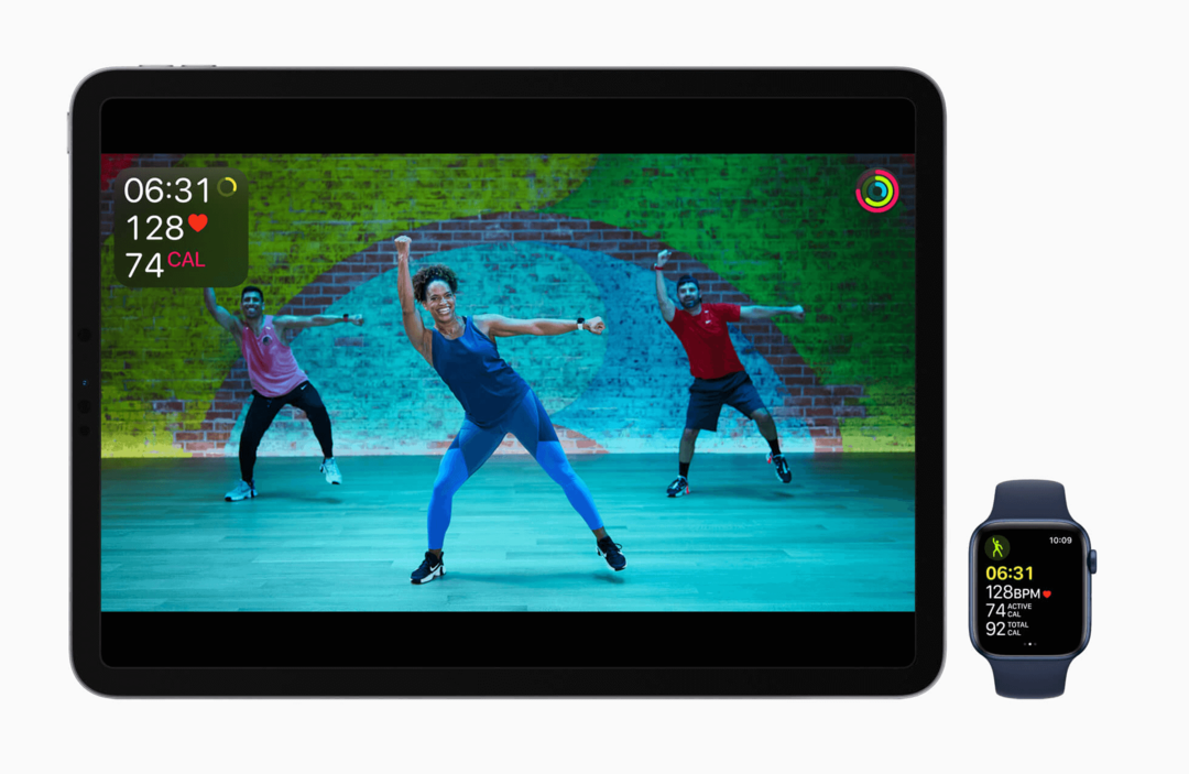 Apple Fitness su iPad