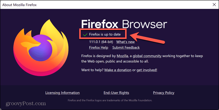 Firefox aggiornato