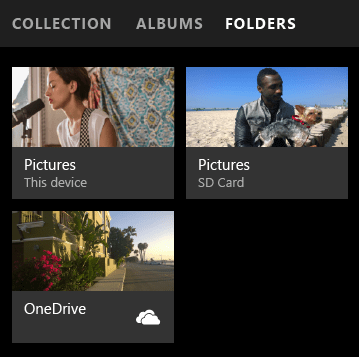 foto app windows 10 mobile