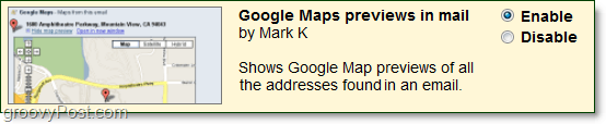 Recensione delle anteprime di Google Maps in Gmail Labs