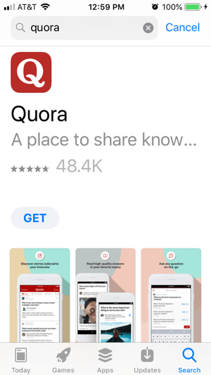 Accedi a Quora su desktop o dispositivo mobile.