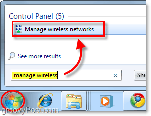 gestire le reti wireless in Windows 7