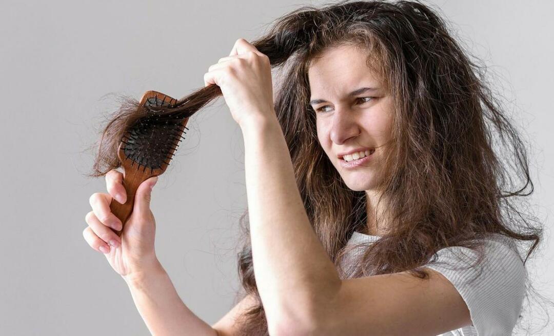 Come districare i capelli aggrovigliati e crespi?