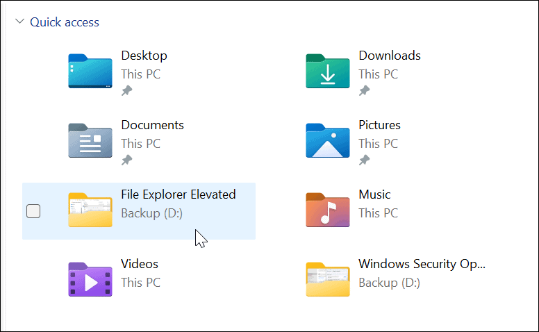 eseguire Esplora file di Windows 11 come amministratore