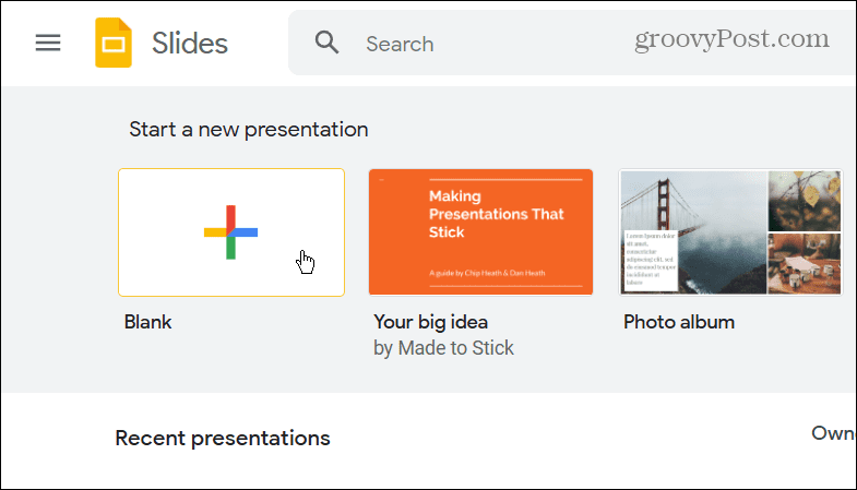convertire un powerpoint in diapositive google