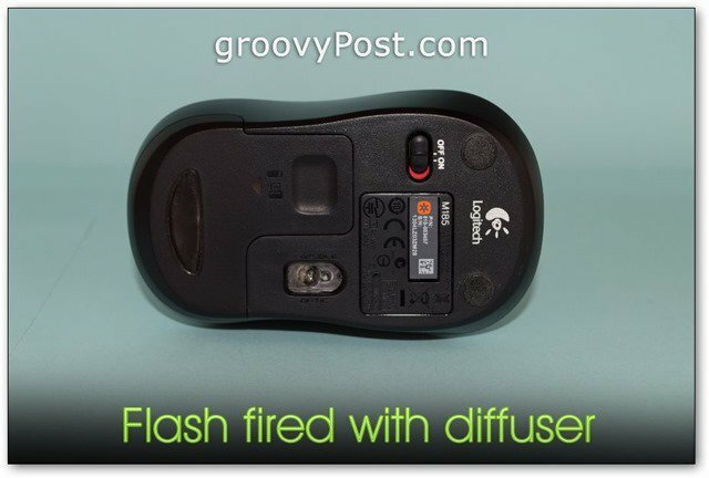 foto in basso del mouse elenco degli elenchi ebay foto studio shot flash sparato con diffusore diffuso luce soffusa