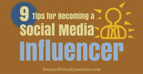diventare un influencer dei social media