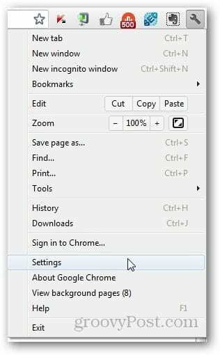Browser Web predefinito di Chrome 1