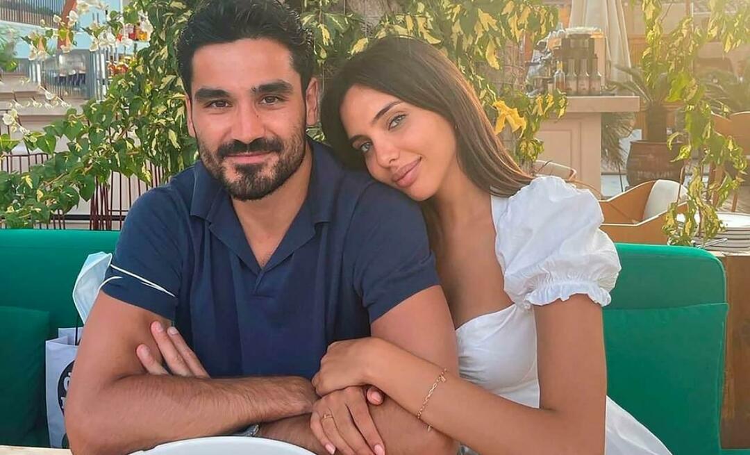  Nuova posa di Ilkay Gundogan e sua moglie Sara Arfaoui! Conto alla rovescia per incontrare i tuoi bambini...