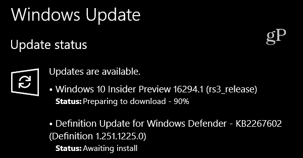 Microsoft rilascia l'anteprima di Windows 10 Build 16294 per PC