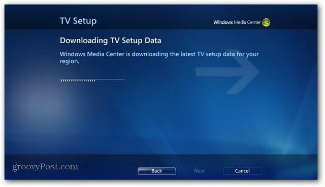 4 Download della configurazione TV