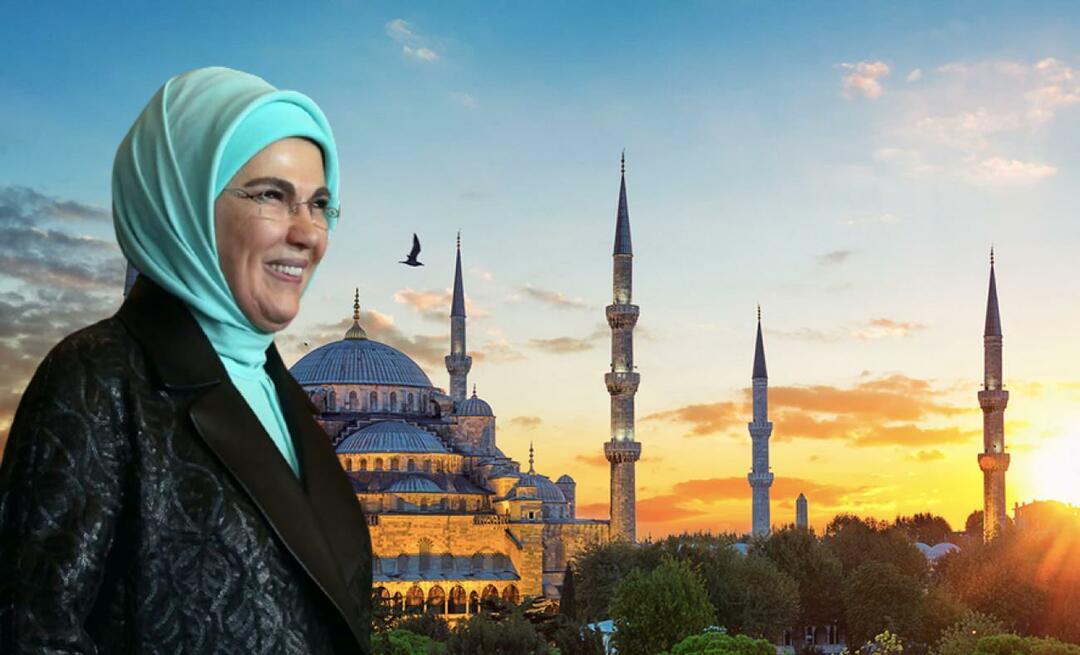 Condividere il Ramadan da Emine Erdoğan: auguro al Ramadan di portare benessere nel nostro Paese