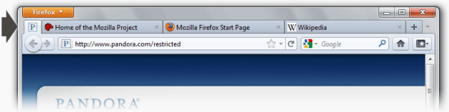 nuove schede di Firefox