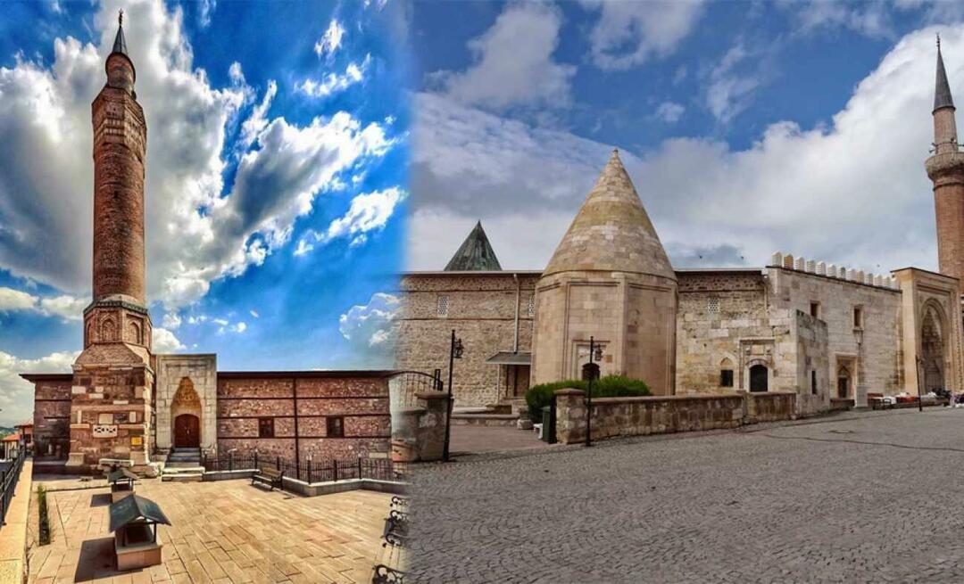Moschee del patrimonio mondiale dell'UNESCO di Ankara e Konya. Moschea Arslanhane e moschea Eşrefoğlu